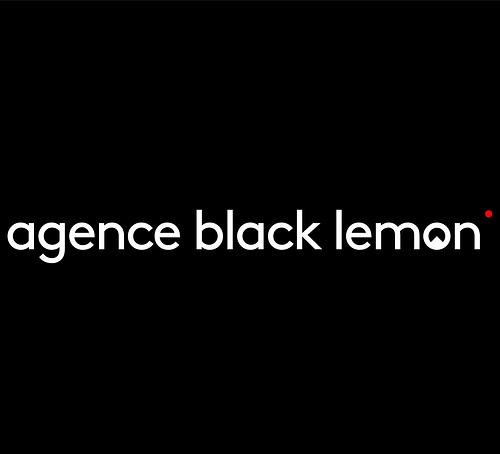 SAS agence black lemon logo